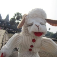 No major destination is complete without at least one selfie from Lamb Chops. My traveling mascot!