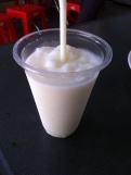 50 cent coconut shakes!!! SO DELICIOUS
