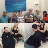 Had six missionaries over one afternoon for some haircuts. Abby made them sit in the corner! haha (short trimmer cord) Had such a lovely time and great conversation of course!!